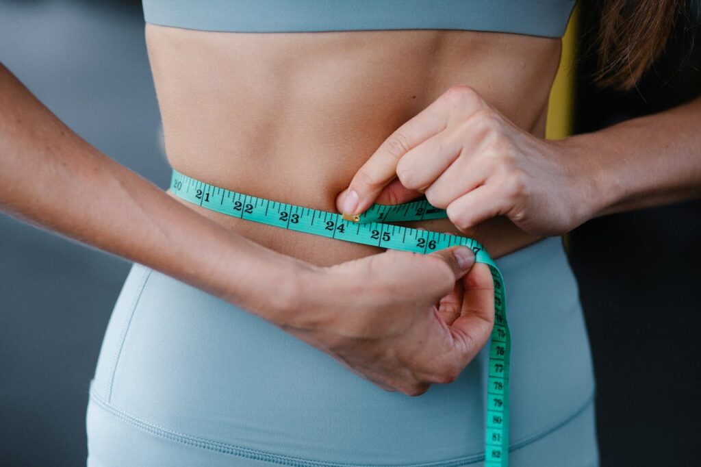 Healthy weight loss diet plan with balanced meals and fresh foods